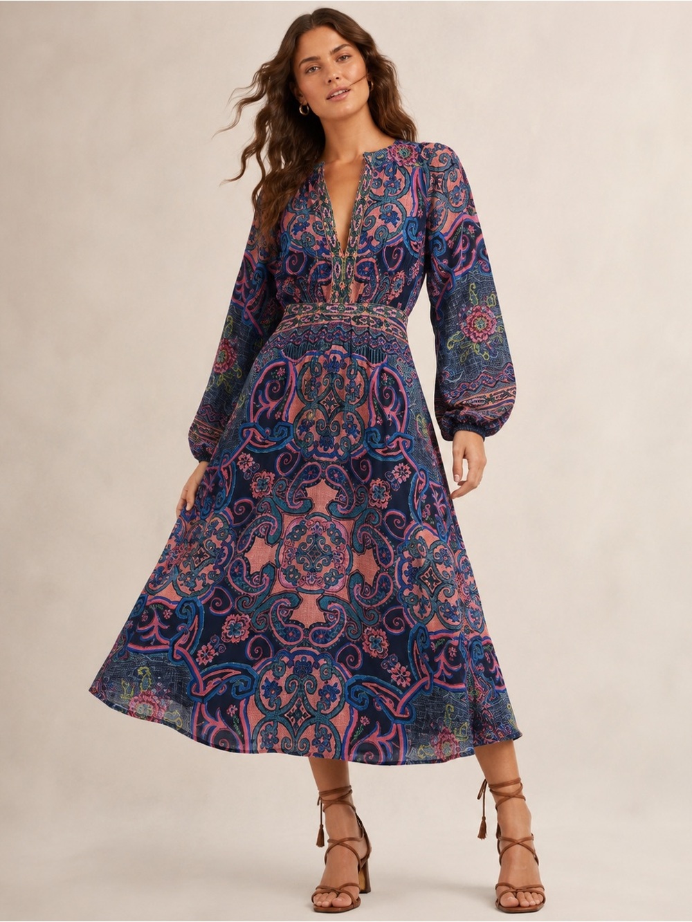 Anthropologie Sydney Maxi Dress